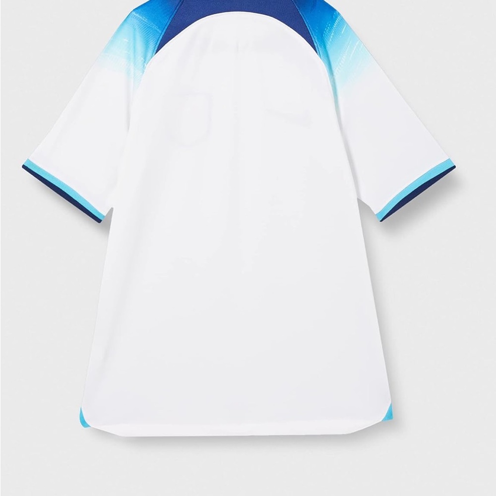 Kids Nike England 3 Lions White and Blue Soccer Jersey. Size S (4-6 years) - Picture 3 of 4